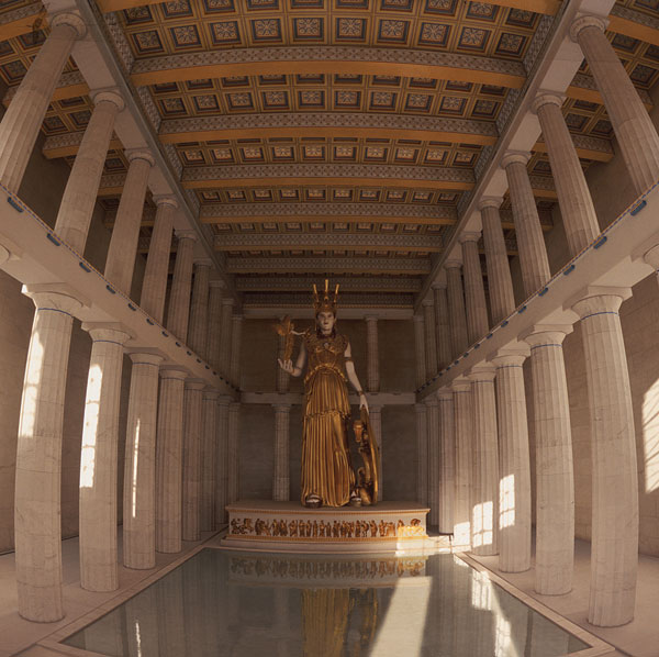 Parthenon: Uğruna Hazinenin Boşaltıldığı Tapınak. ”Tanrılar Atinalıların Yanında” | 1 su bardağı antikçağ, 1 tatlı kaşığı ortaçağ ve 1 demet mitoloji.